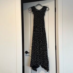 Chambray Butterflies Dot Midi Dress in Black
FREE PEOPLE